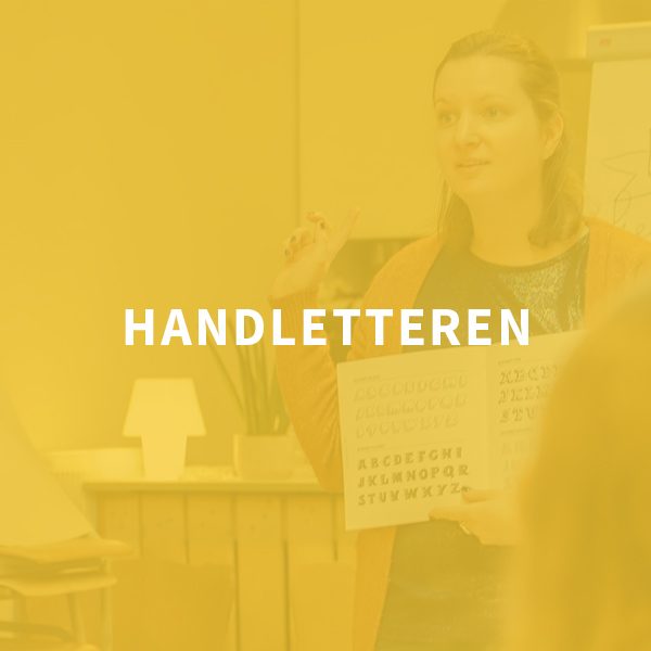 VOLZET - Workshop handletteren in Diksmuide - 16 oktober 2021