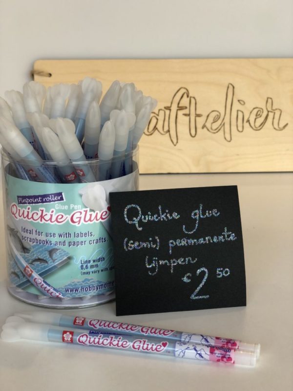 Quickie glue lijmpen
