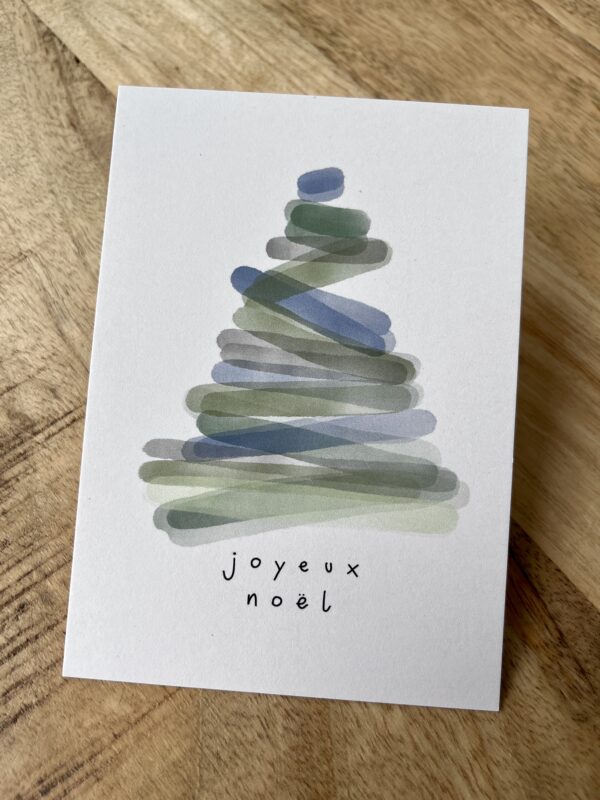 Wenskaart Joyeux Noël