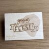 Houten wenskaart met eigen ontwerp - Afbeelding 8